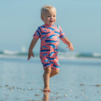 Whale Tail SS Sunsuit