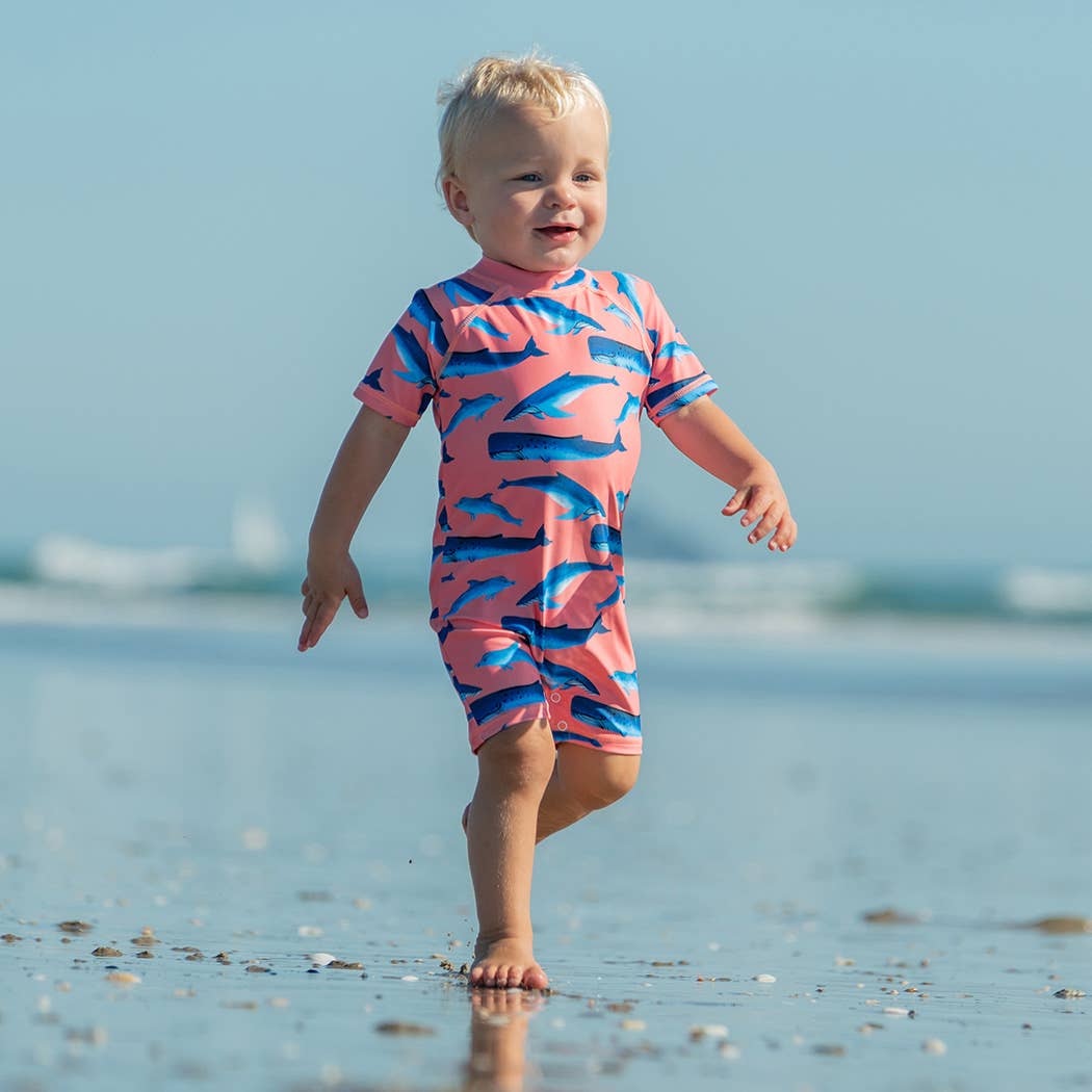 Whale Tail SS Sunsuit