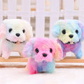 Rainbow Walking Plush Puppy