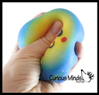 Soft Octopus Stress Balls - Soft Cream Doh Filled Stress
