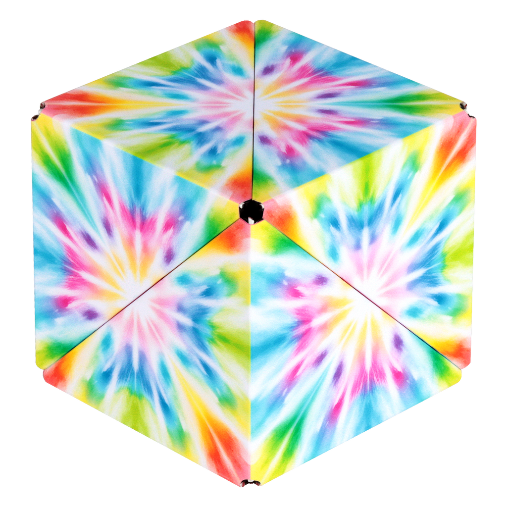Shashibo Tie Dye Twist Magnetic Puzzle Cube STEAM MESH - NEW