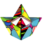 Shashibo Stained Glass Magnetic Puzzle Cube STEM STEAM MESH