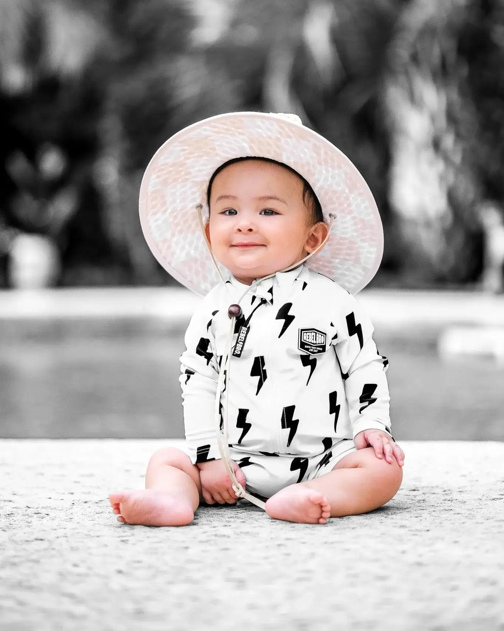 UPF50+ Swim Romper in Bowie