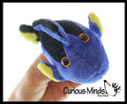 Cute Blue Tang Fish Plush Stuffed Animals- Adorable Mini P
