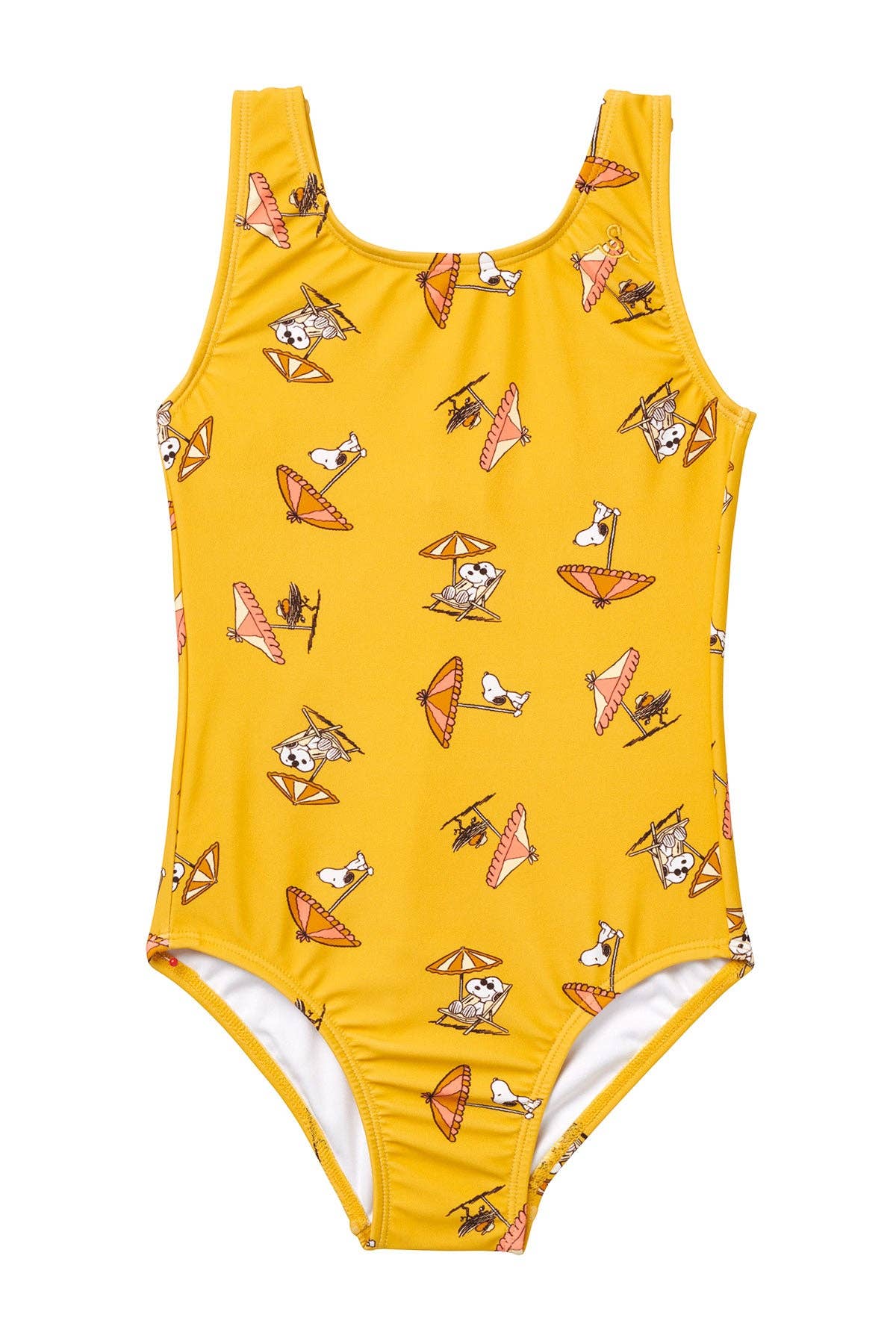 Peanuts® Snoopy Swimsuit / Mustard