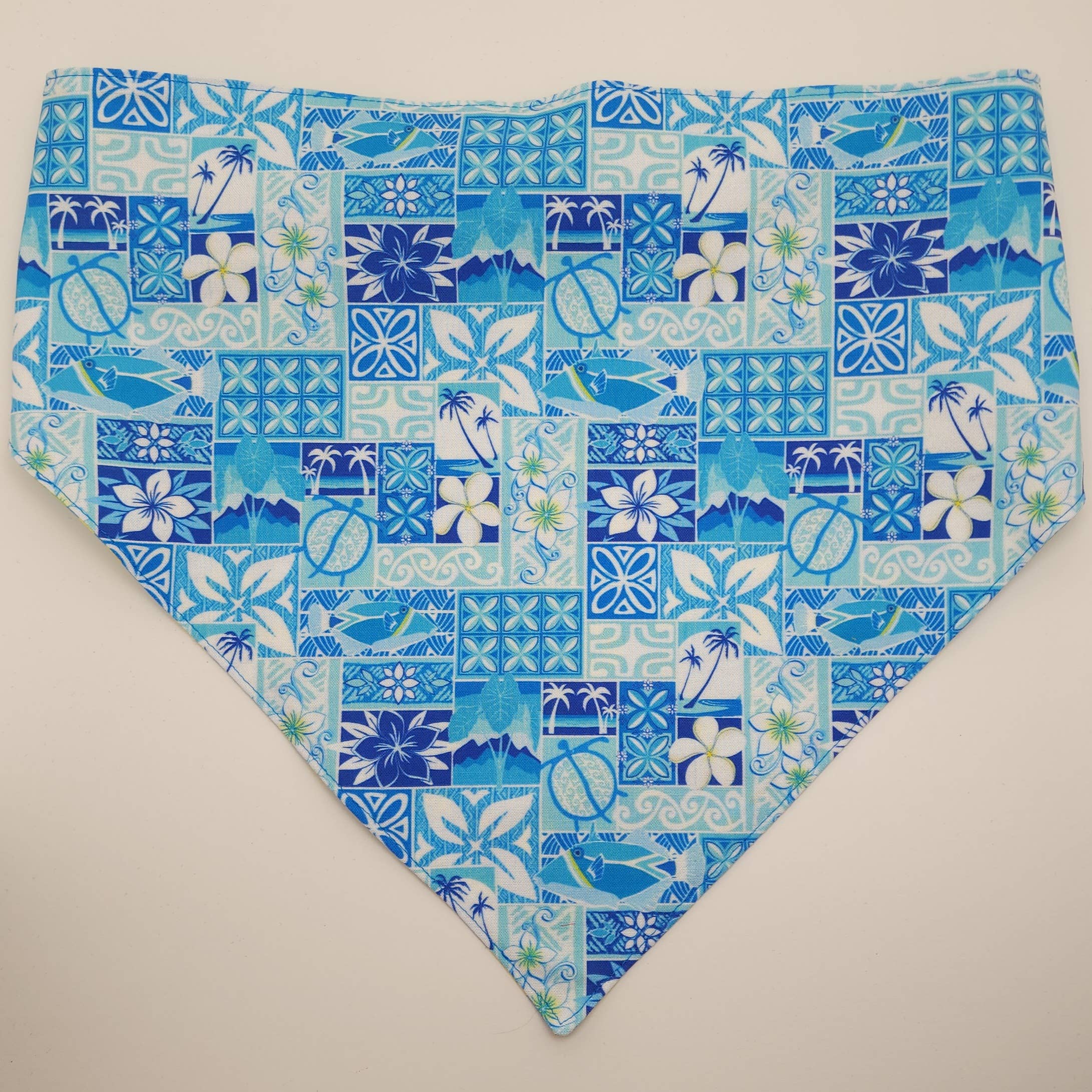 Pet Bandana- Blue Pineapple Treats