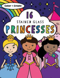 Stained Glass Coloring: Princesses