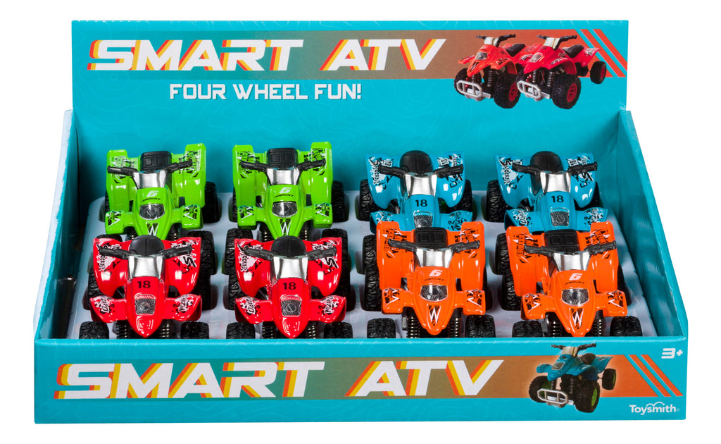 Smart Atv Pull Back Toy