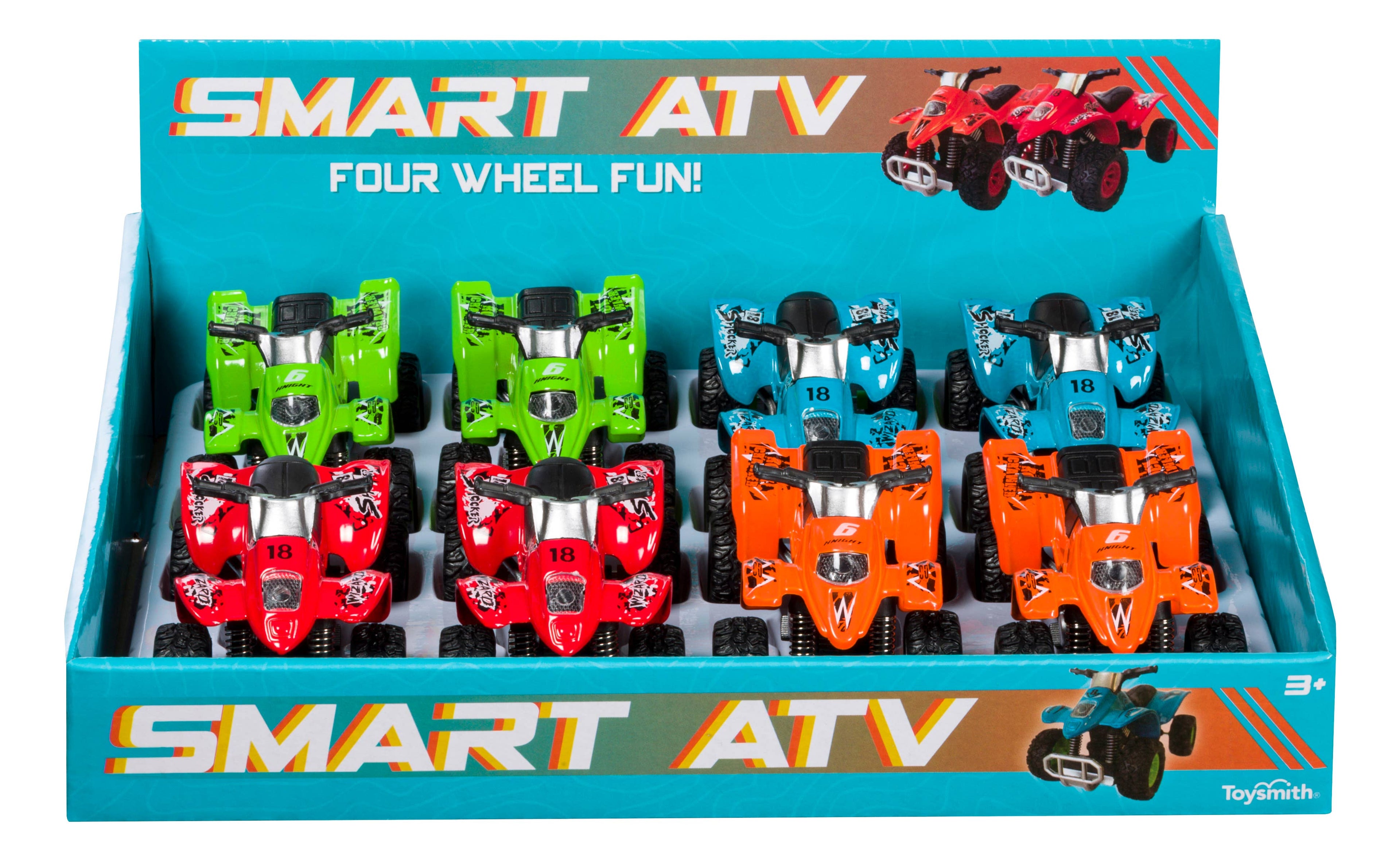 Smart Atv Pull Back Toy