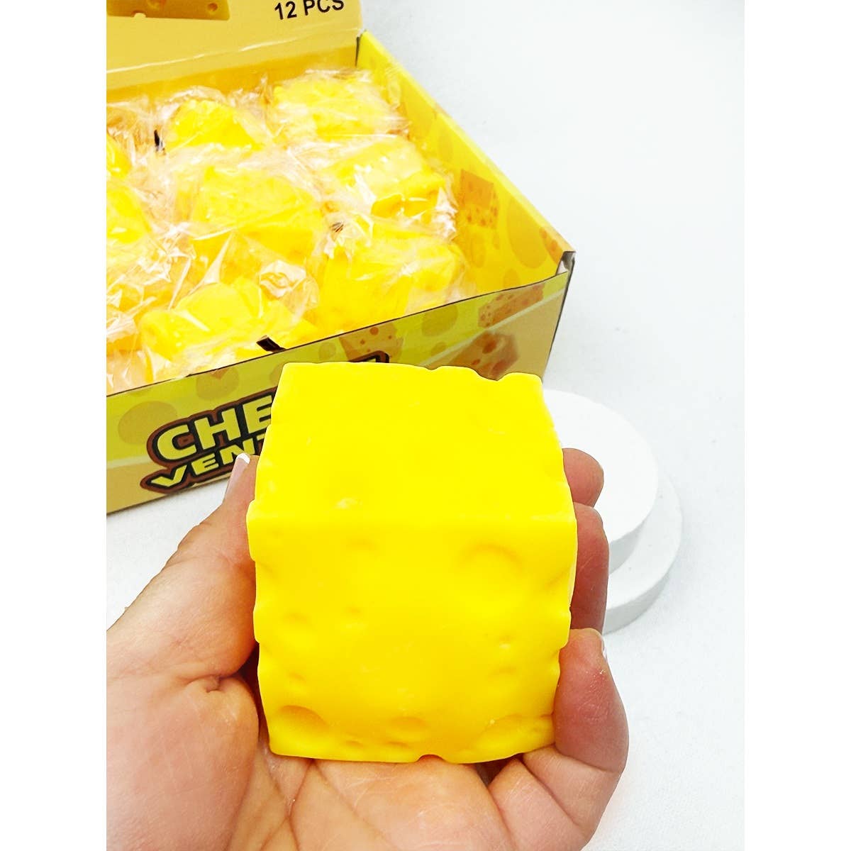 Viral Cheese Squishy Toy