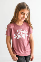 Free Range Kids T-shirt | Eco-Friendly Farm Graphic Tee