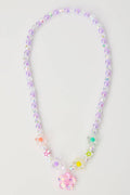 Purple Flower Necklace