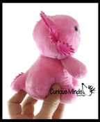 Cute Small 5" Axolotl Plush Stuffed Animals- Adorable Wa