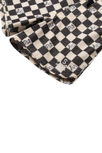 Peanuts® Black White Checkerboard Boardshorts / Strand