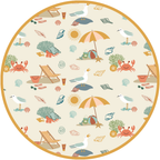Beach Day Kids Bucket Hat Reversible Style