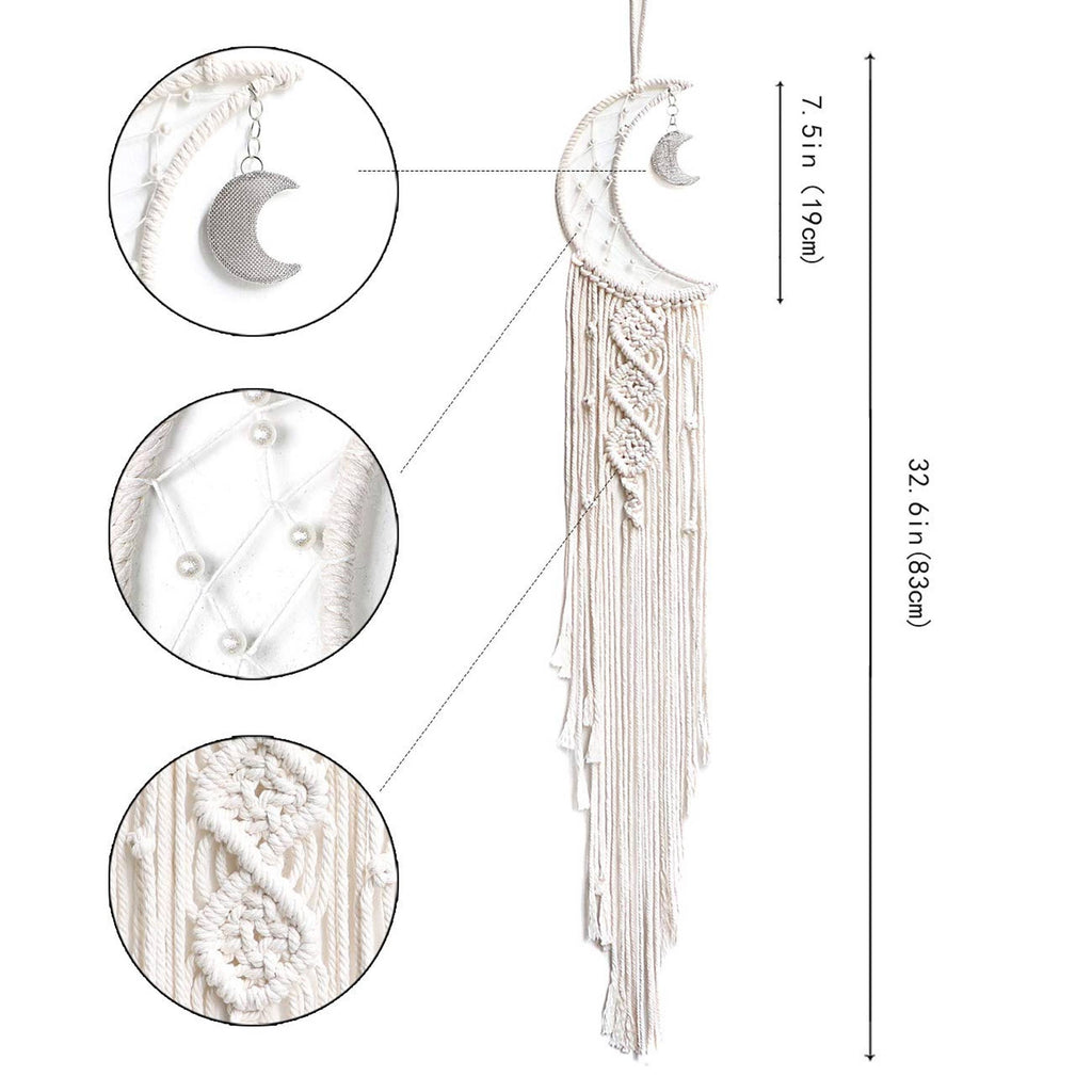 Moon Dream Catcher Home Decor