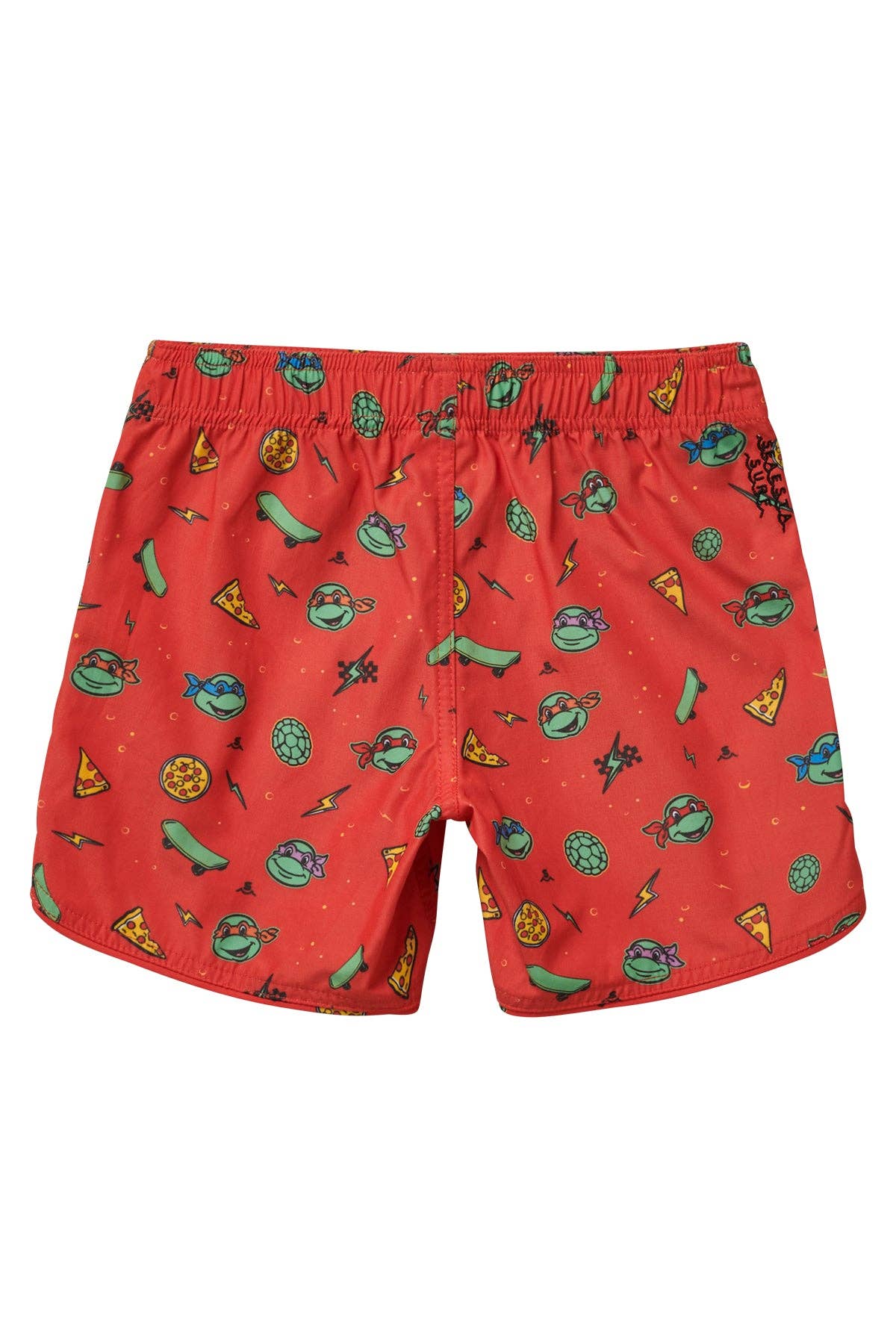 Seaesta Surf x Teenage Mutant Ninja Turtles® Turtle Power Boardshorts / Raph Red