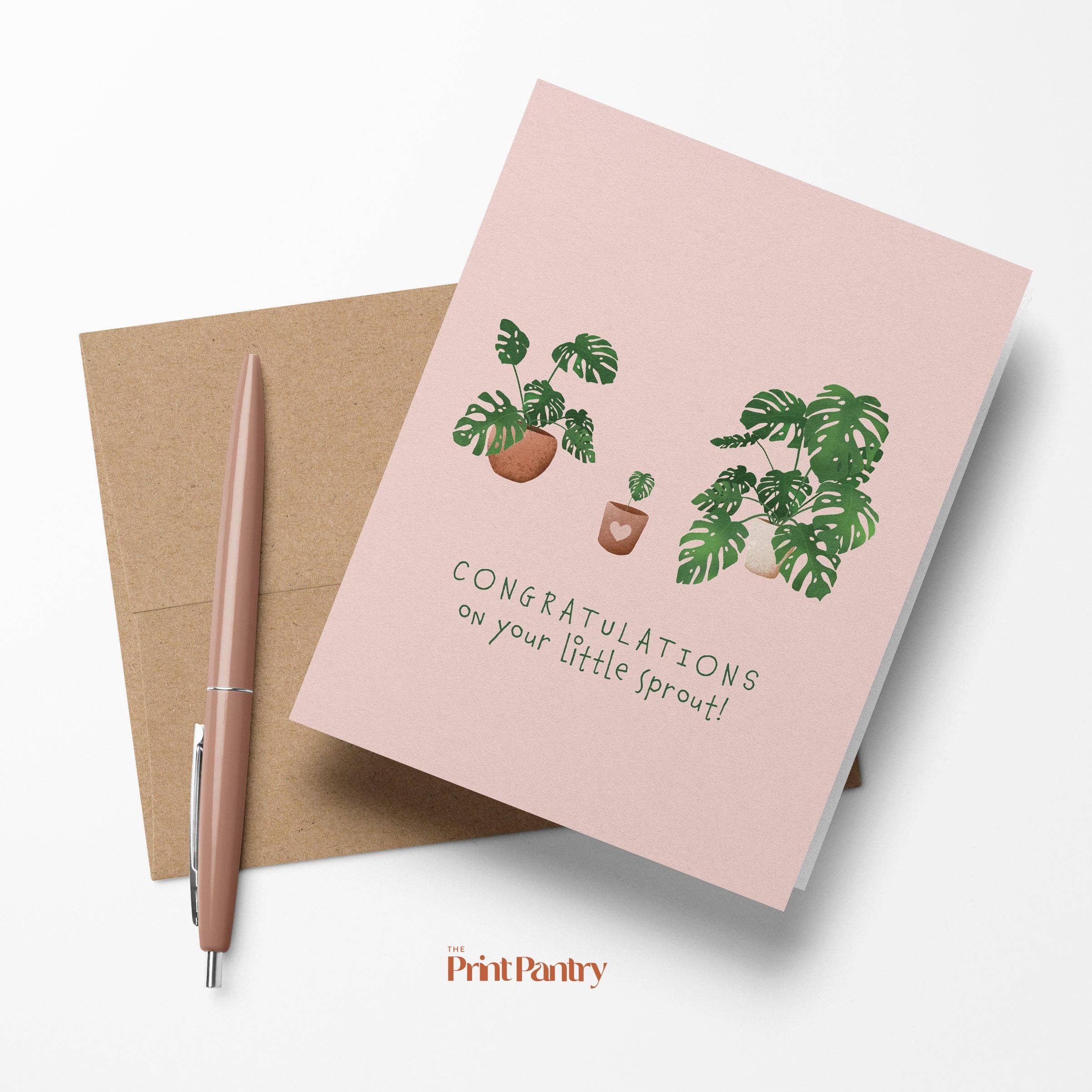 Little Sprout Greeting Card