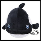 Plush Orca Killer Whale Stuffed Animal Toy - Soft Squishy