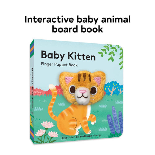 Baby Kitten Finger Puppet Book