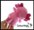 Cute Small 5" Axolotl Plush Stuffed Animals- Adorable Wa