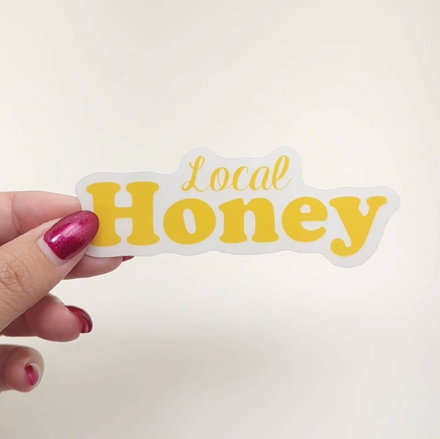 Local Honey Sticker