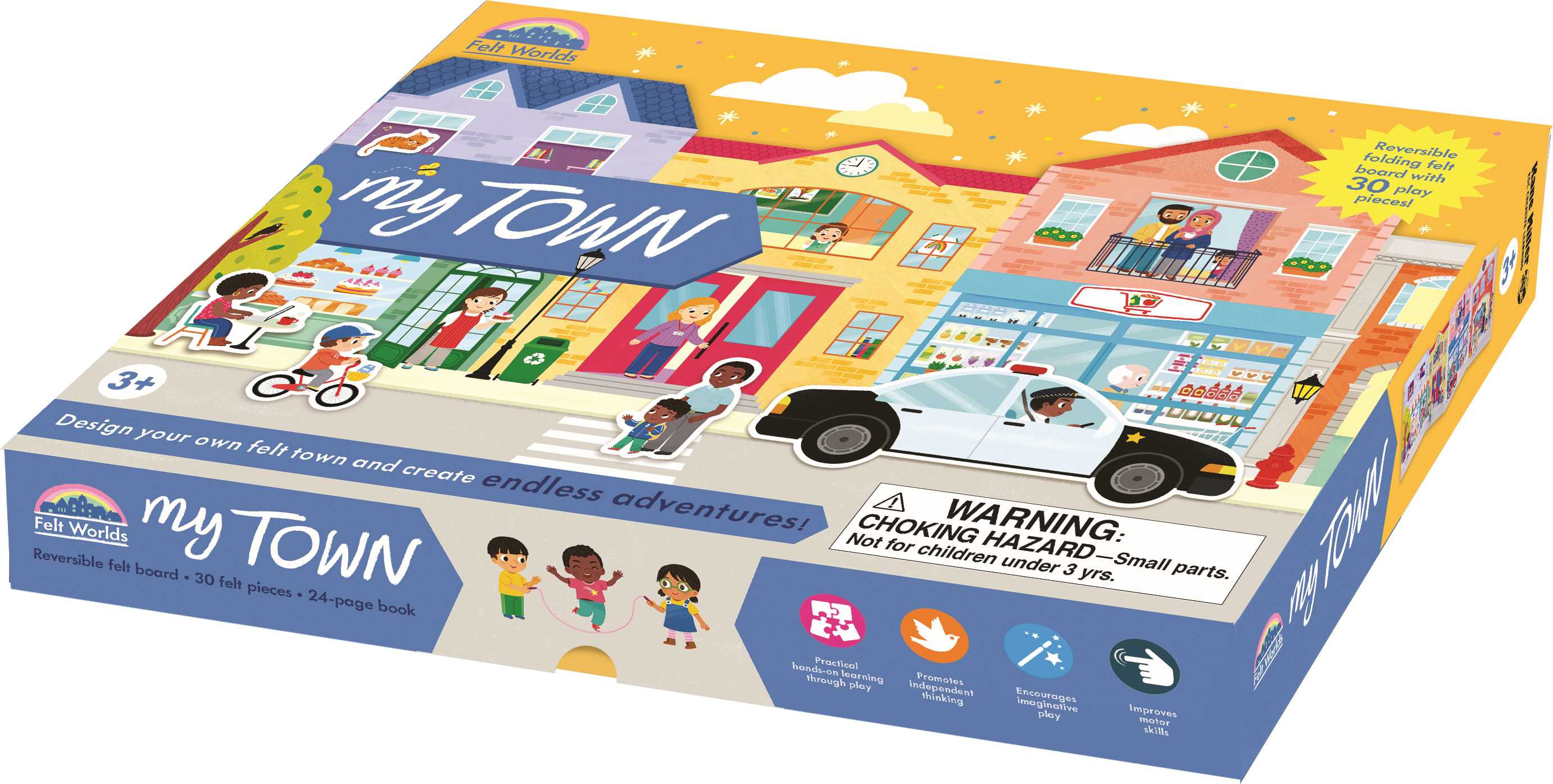 Felt Worlds: My Town