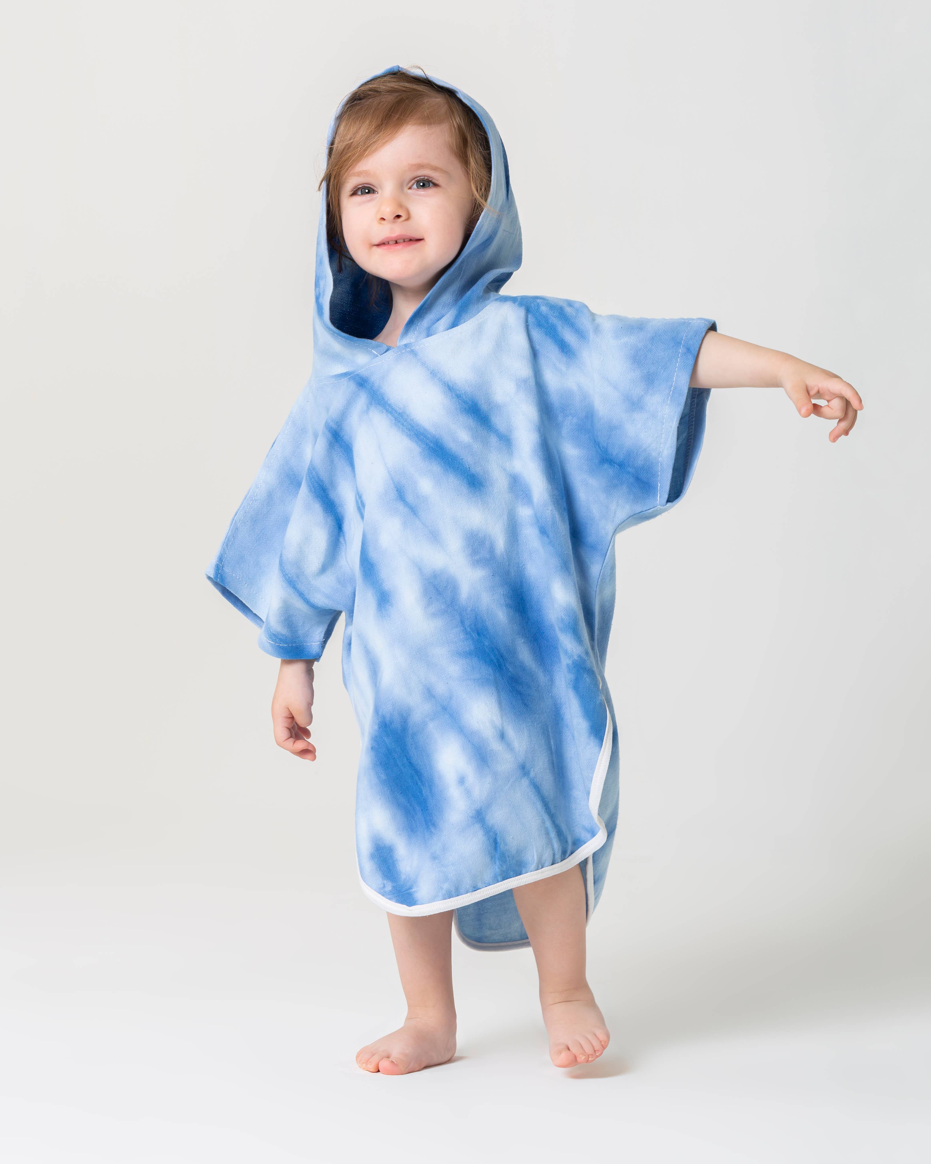 Kids Hooded Poncho - Beach Towel