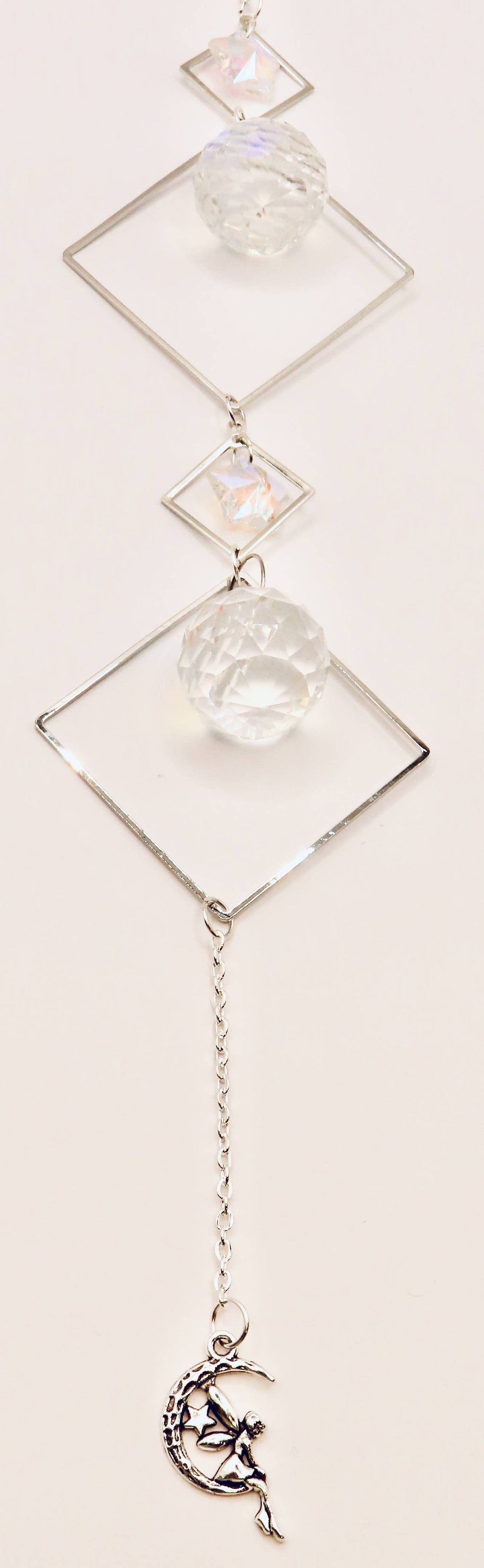 Crystal Suncatcher Silver