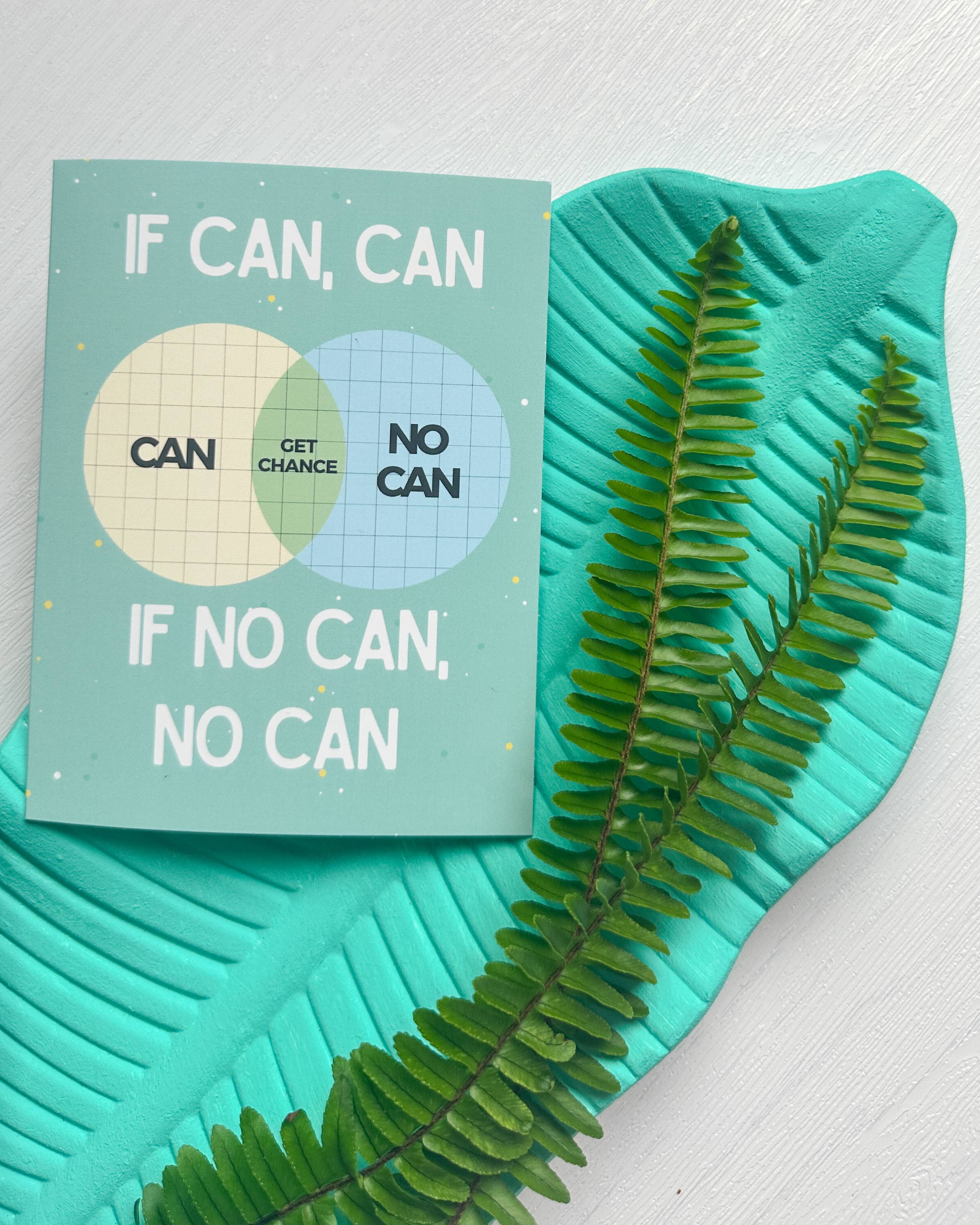 If Can, Can - Greeting Card