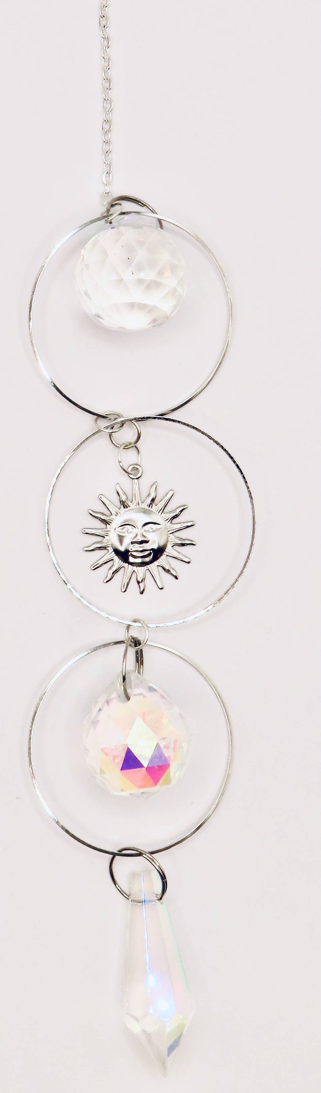 Crystal Suncatcher Silver