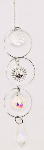 Crystal Suncatcher Silver