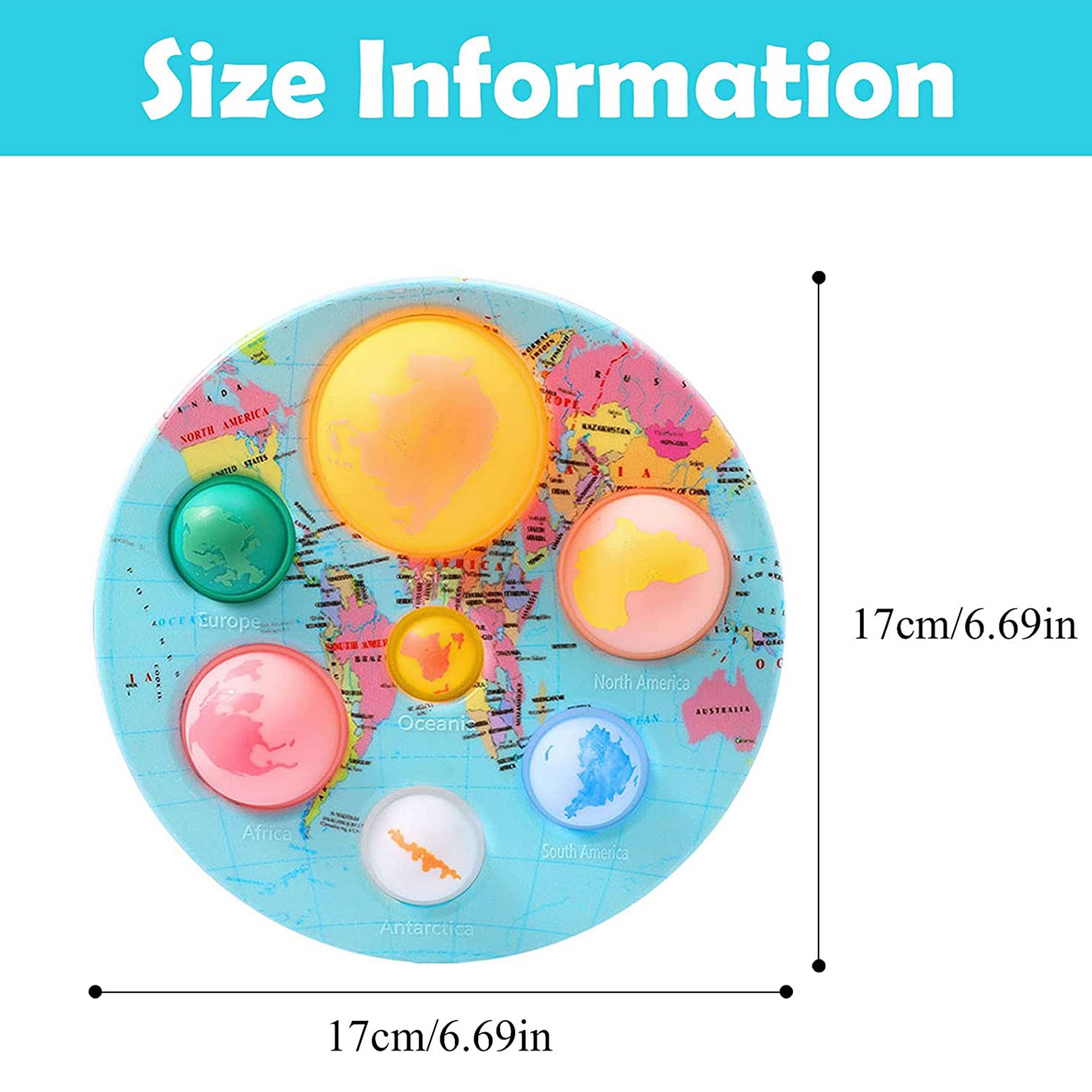 Pop it Ocean Fidget Educational Brain Toy