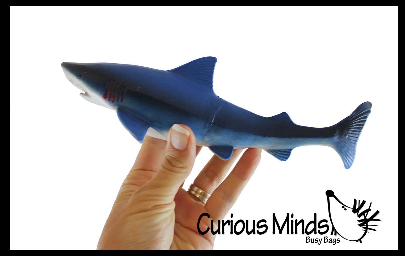 Jumbo Shark Figurines - Large Realistic Replicas of Shark