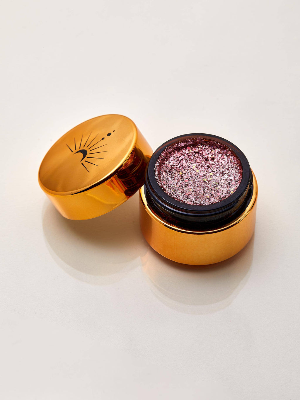 Plastic free body glitter | Calisto Rose Gold