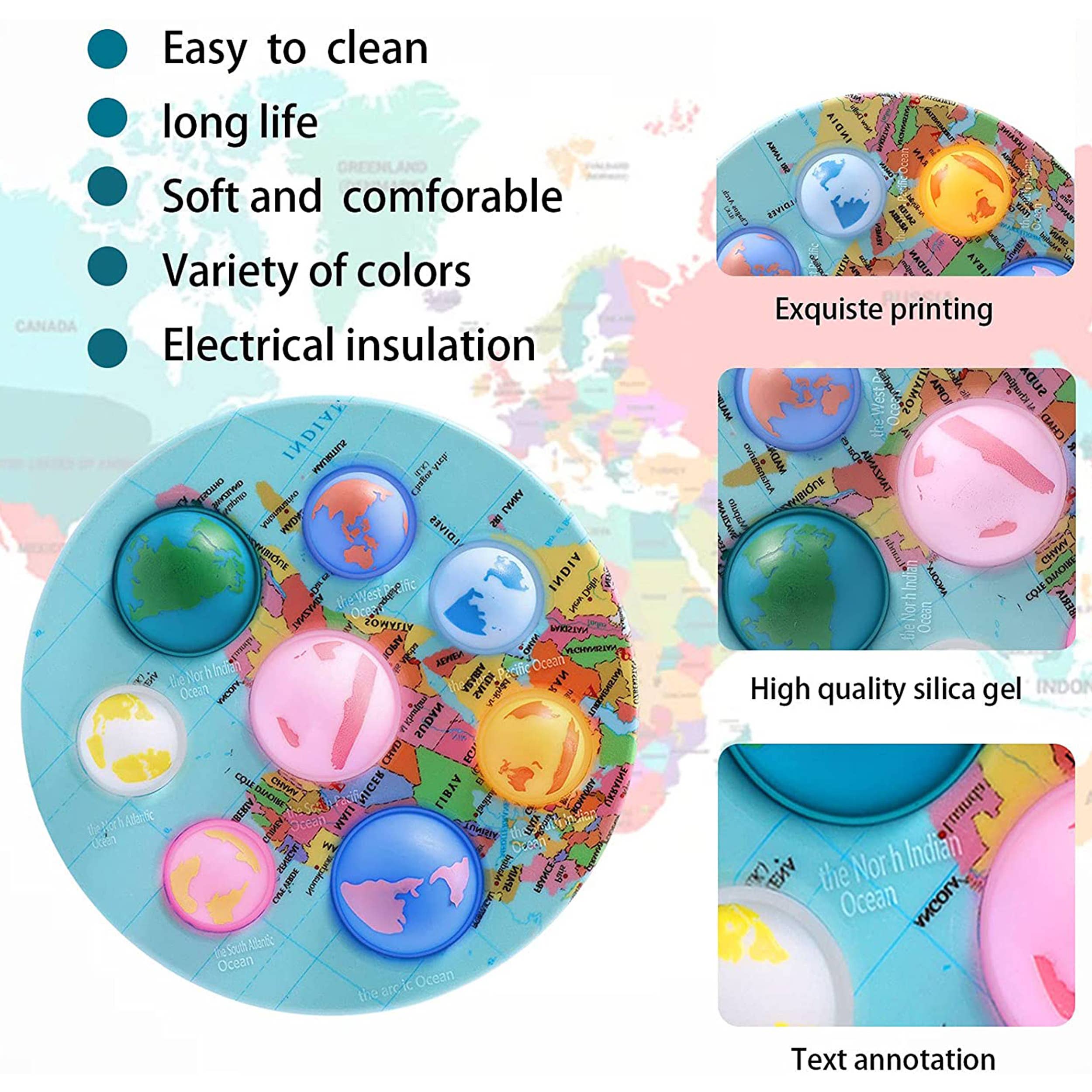 Pop it Ocean Fidget Educational Brain Toy