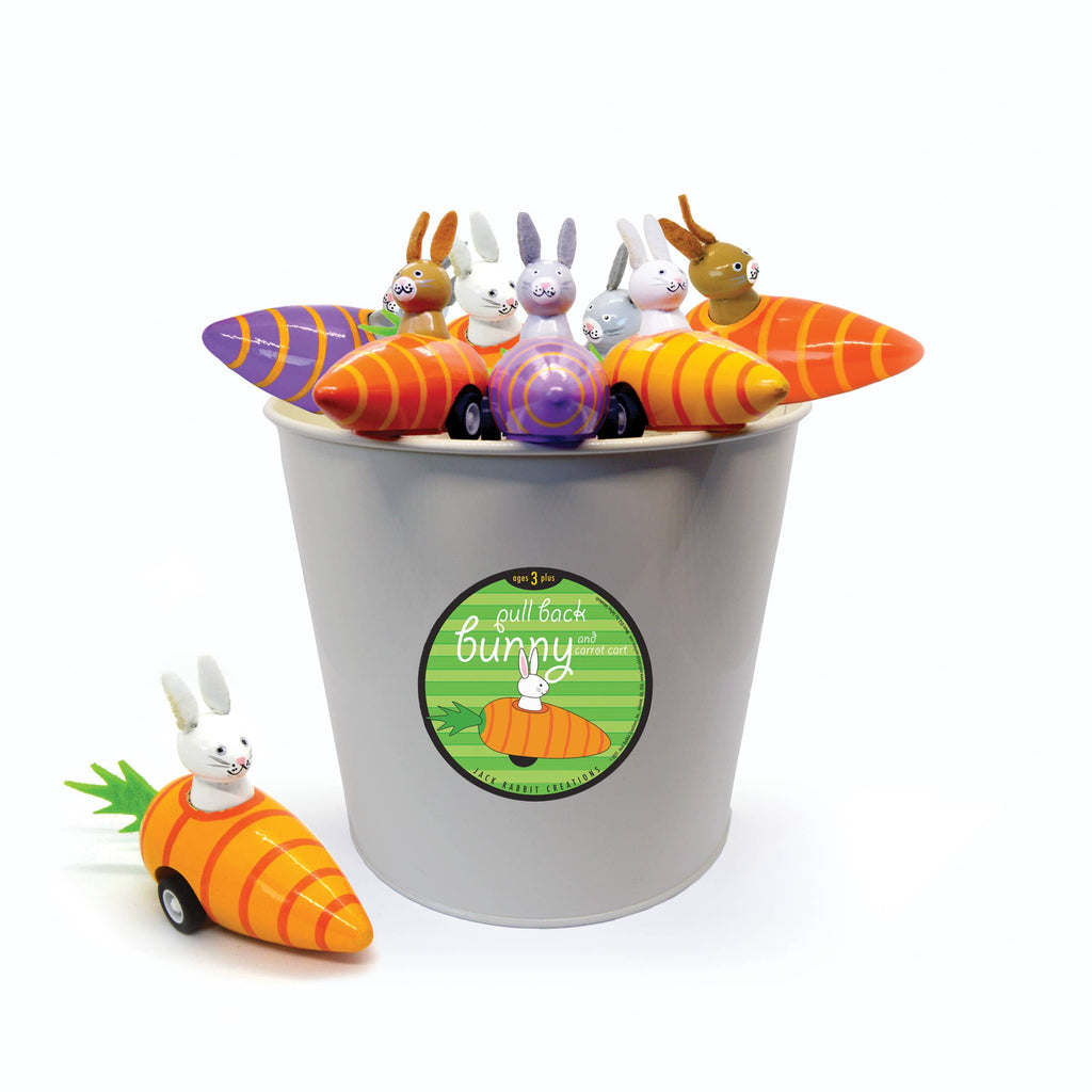 Pull Back Bunny Carrot