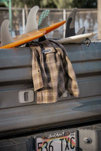 Patch Flannel Shirt / Youth / Charcoal