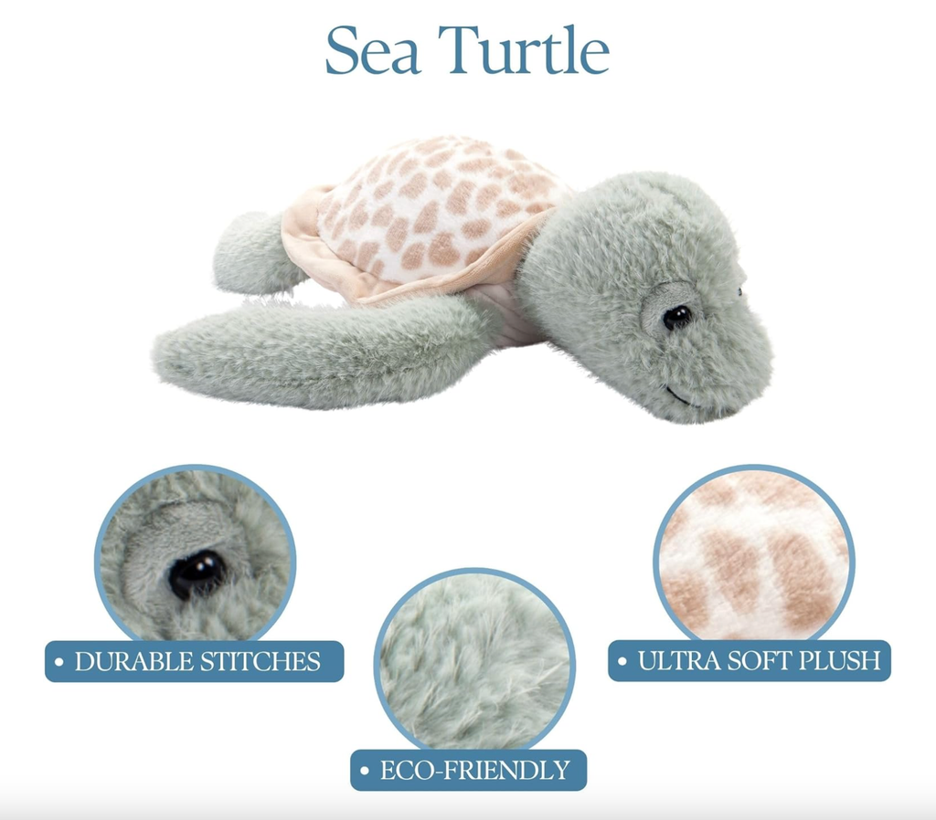14" Fuzzlez Turtle Plush