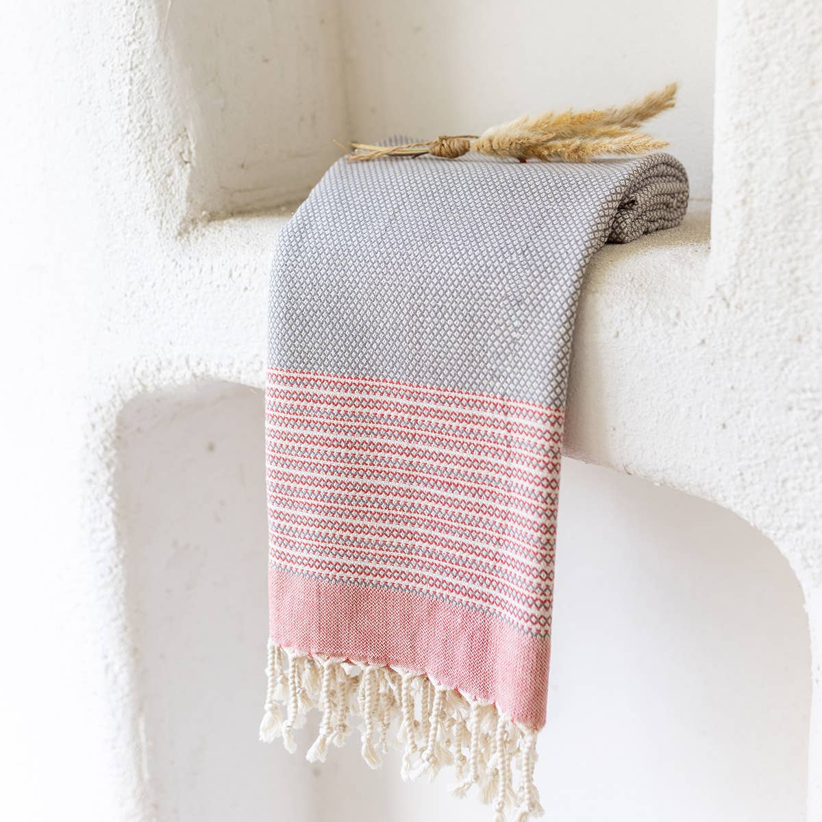 Turkish Beach Towels Lightweight - Grey