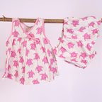 RJC Infant Crossover Yoke Cotton Set