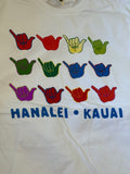 Shaka Hands Adult Shirt