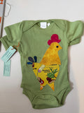 Rooster Onsie: Flying Flower