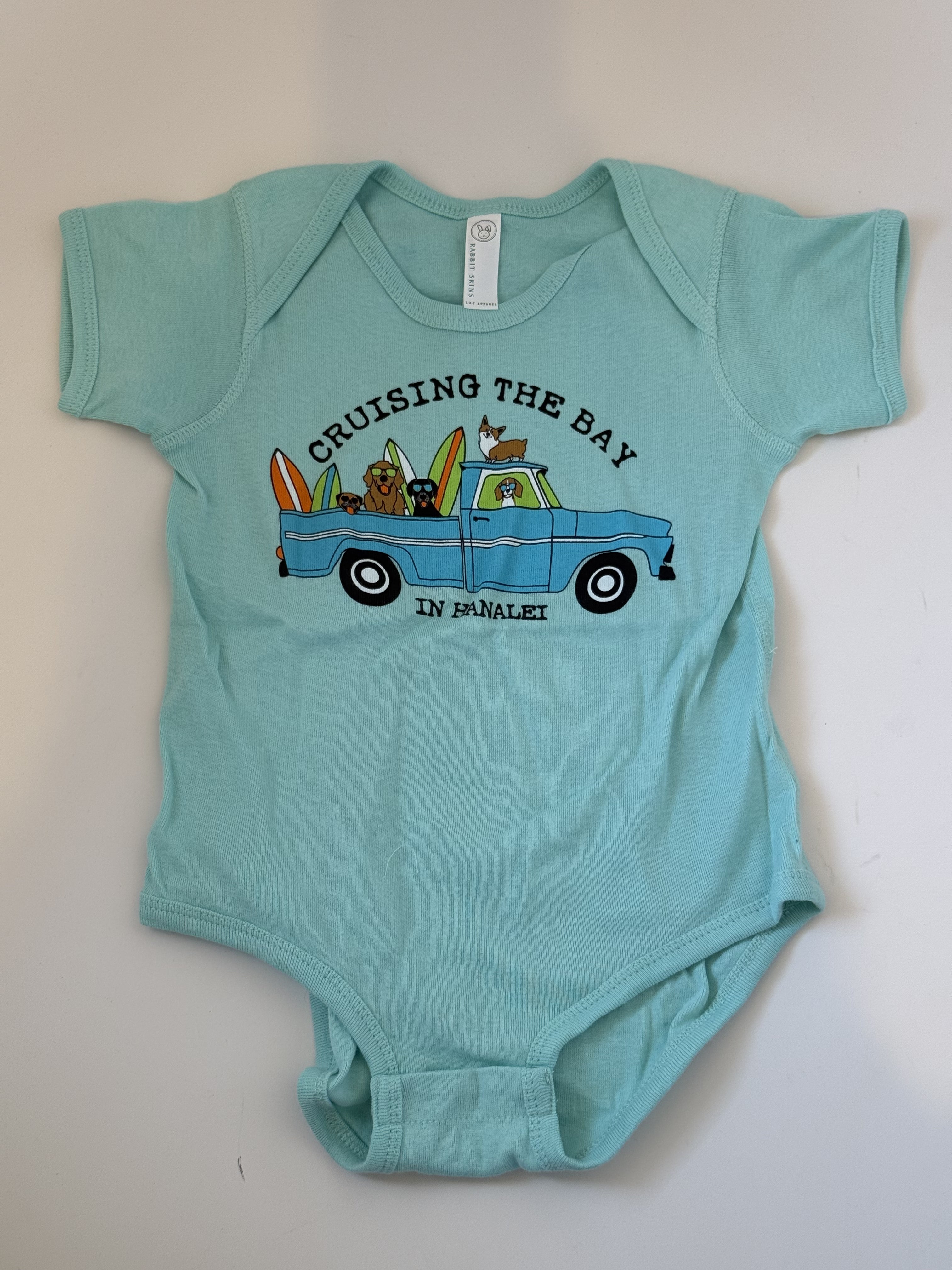Cruising the Bay in Hanalei Onesie - Infant