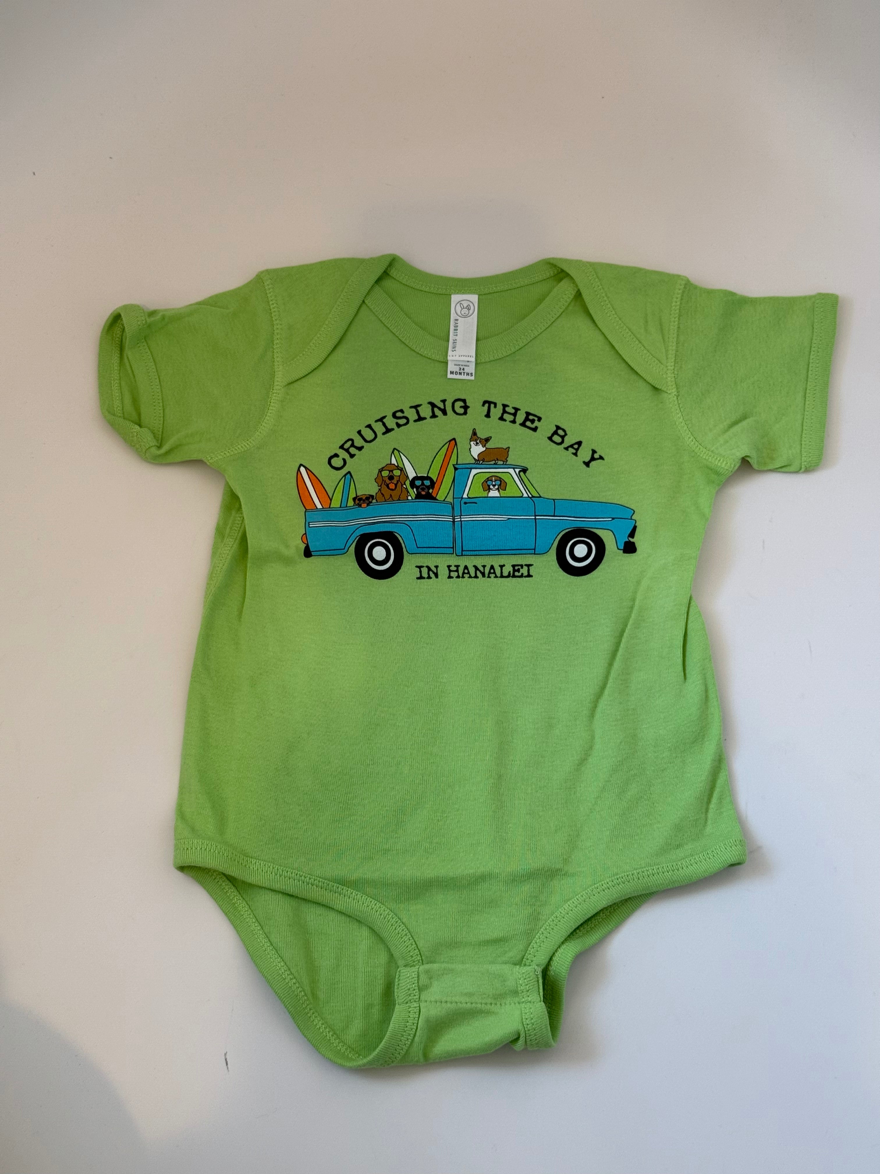 Cruising the Bay in Hanalei Onesie - Infant