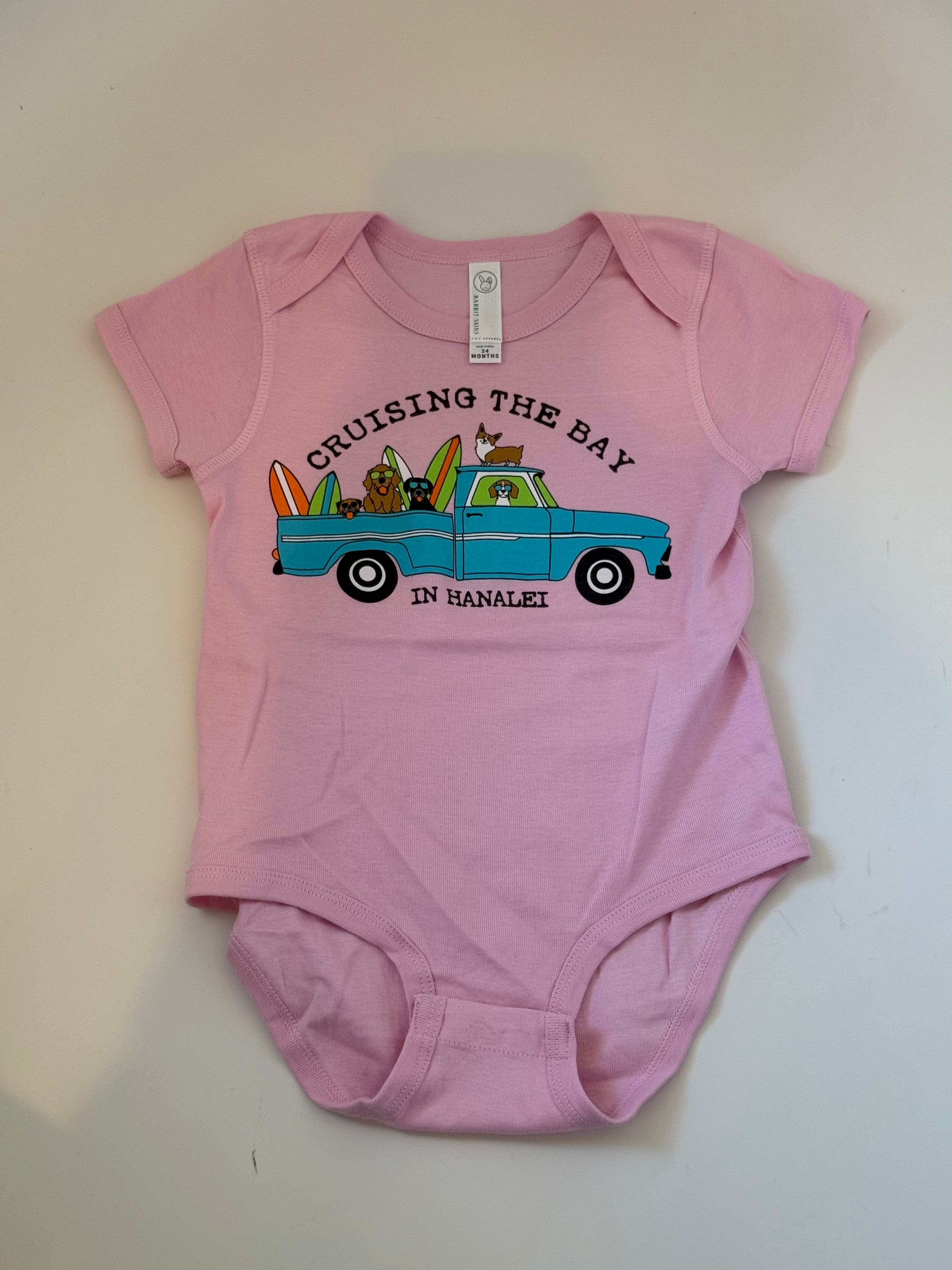 Cruising the Bay in Hanalei Onesie - Infant