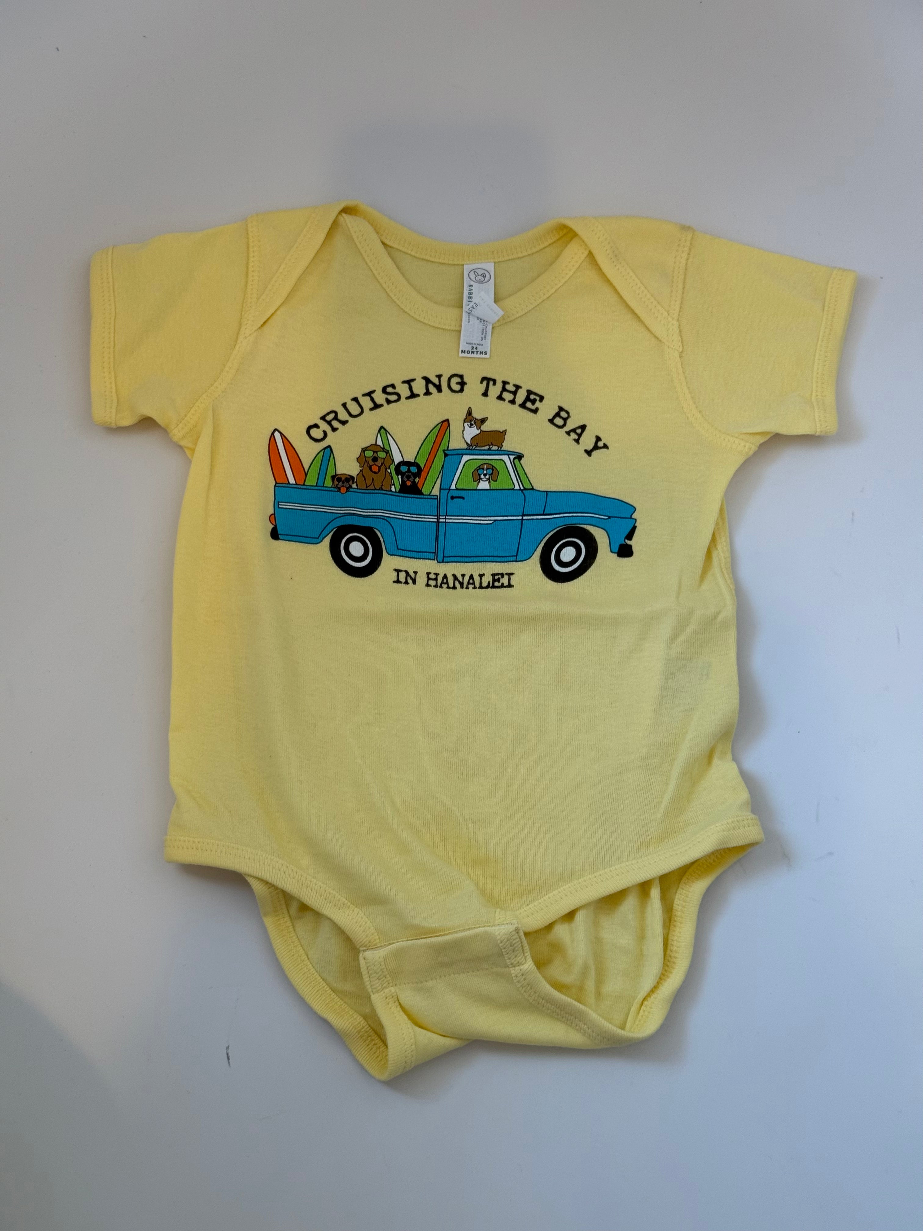 Cruising the Bay in Hanalei Onesie - Infant