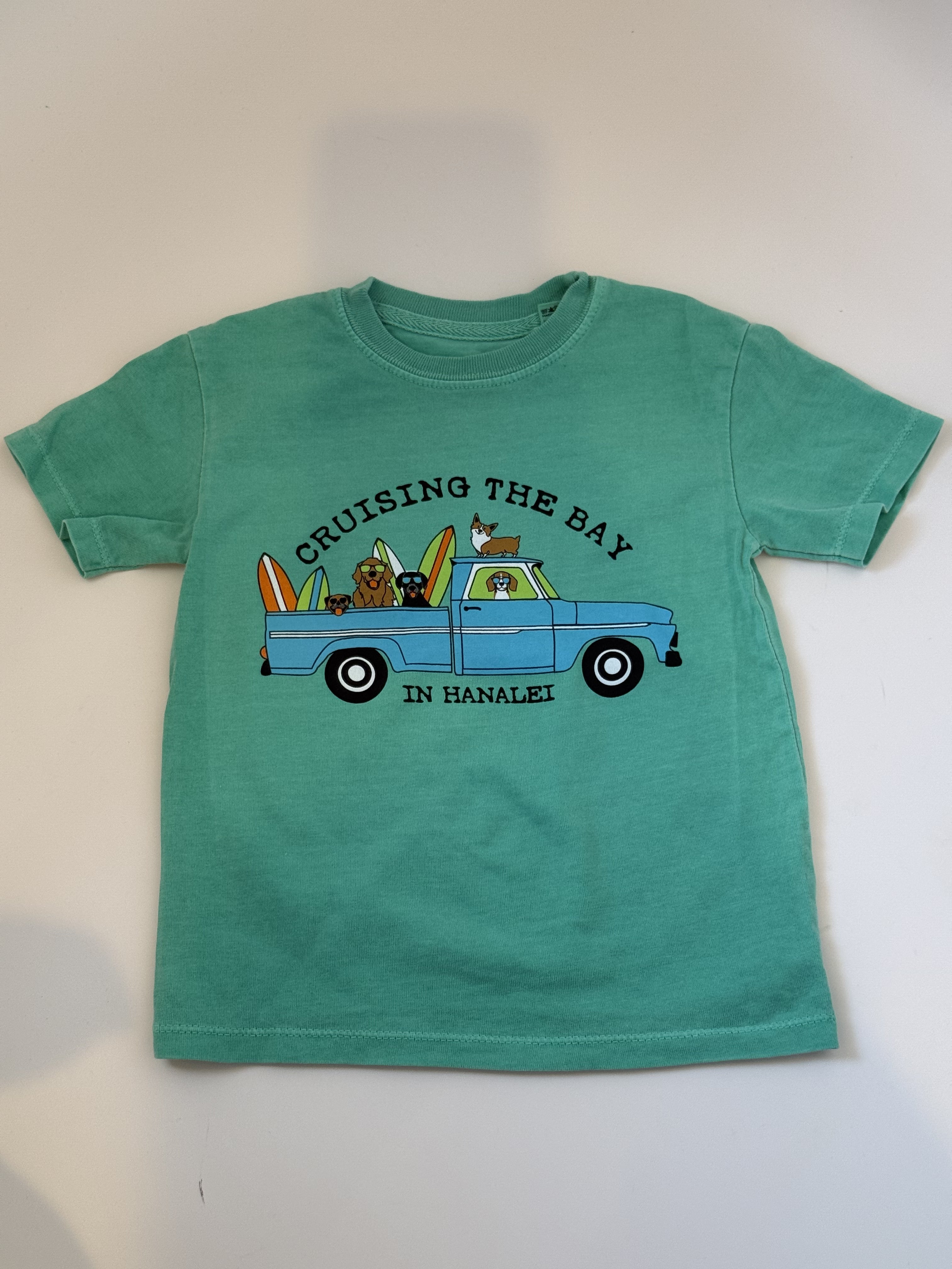 Cruising the Bay in Hanalei Shirt - Toddler
