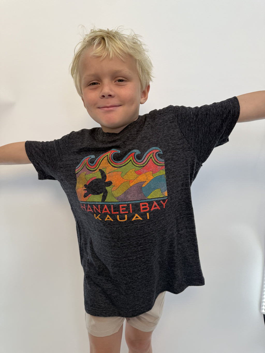 Hanalei Bay Turtle Shirt Youth