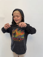 Hanalei Bay Turtle Long Sleeve Hood Youth